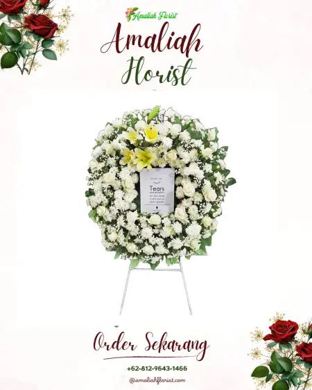 Krans Bunga Duka Darul Falah